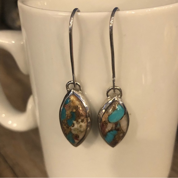 Mojave Turquoise Earrings 💙 - Picture 7 of 10